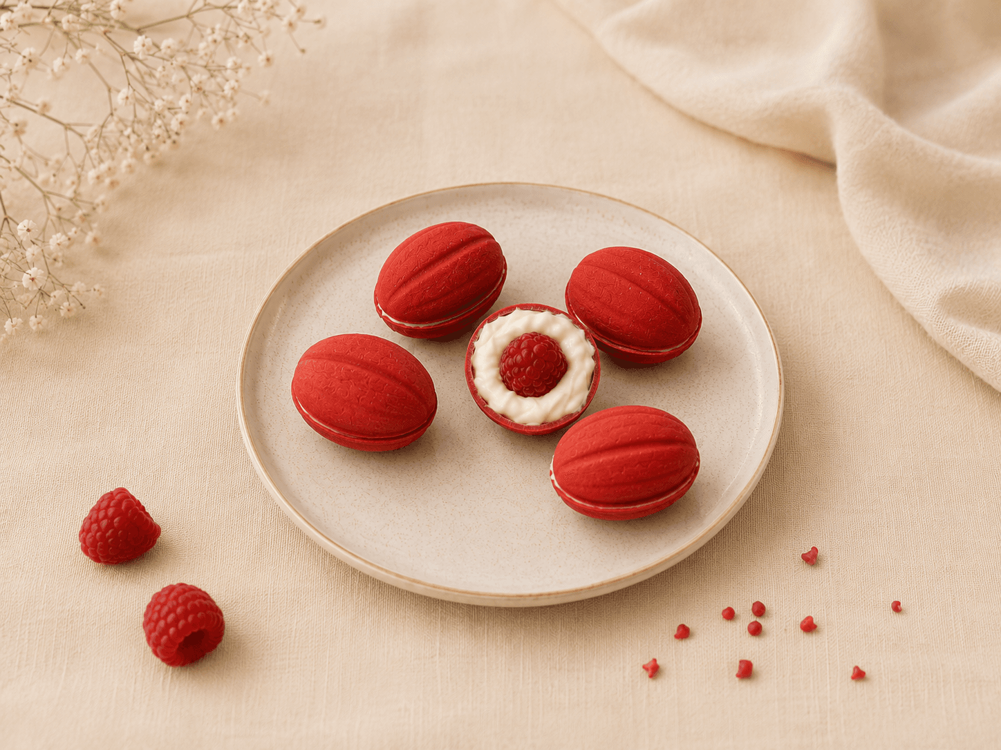 Oreshki Maison Zhanna à la framboise
